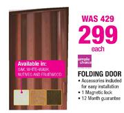 Simple Choice Folding Door-Each