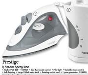Prestige Steam Spray Iron-Each