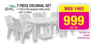 SAL 7 Piece Colonial Set-135cm Per Set