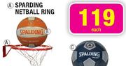Sparding Netball Ring-Each