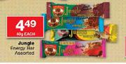 Jungle Energy Bar Assorted-40g Each