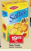 Tasty Treats Saltee Crackers-400gm Each