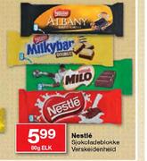 Nestle Sjokoladeblokke Verskeidenheid-80g Each