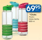 Clicks plastic Water Bottle-800ml Each