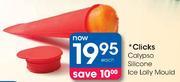 Clicks Calypso Silicone Ice Lolly Mould-Each