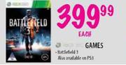 Xbox 360 Games Battlefield3-Each