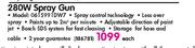 Bosch 280W Spray Gun-0615991DW7 Each