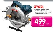 Ryobi 1200W Circular Saw-CS-185 Each