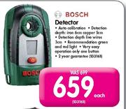Bosch Detector Each