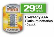 Evereardy AAA Platinum Batteries-6 Pack