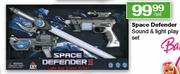 Space Defender Sound & Light Play Set-Per Set