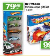 Hot Wheels Vehicle Case Gift Set-5 Pack