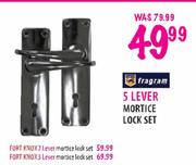 Fragram 5 Lever Mortice Lock Set