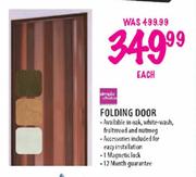 Simple Choice Folding Door