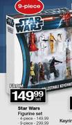  Star Wars Figurine Set 4 Piece-Per Set