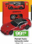 Ferrari Radiobeheerde Motor Skaal 1:32-Elk