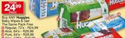 Huggies Pure Baby Wipes-64's
