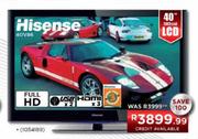 Hisense (102cm) LCD TV-40" (40V86)