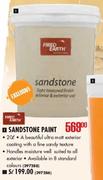 Fired Earth Sandstone Paint-20l