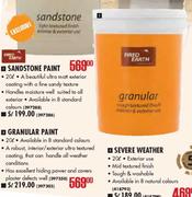 Fired Earth Granular Paint-5l
