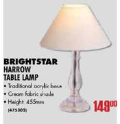 Bright Star Harrow Table Lamp