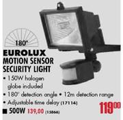 Eurolux Motion Sensor Security Light-500W 