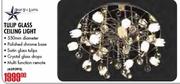 Bright Star Lighting Tulip Glass Ceiling Light 