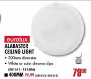 Eurolux Alabaster Ceiling Light-300mm