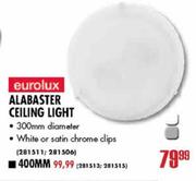 Eurolux Alabaster Ceiling Light-400mm 