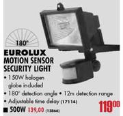 Eurolux Motion Sensor Security Light-500W