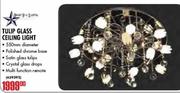 Bright Star Lighting Tulip Glass Ceiling Light-550mm