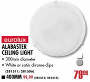Eurolux Alabaster Ceiling Light-400mm