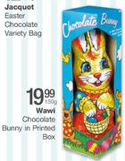 Wawi Chocolate Bunny in Printed Box-150gm