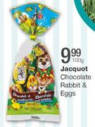Jacquot Chocolate Rabbit & Eggs-100gm