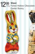 Wawi Foiled Hollow Chocolate Easter Bunny-150gm