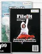 A4 Spiraalnotaboek-96 Bladsye