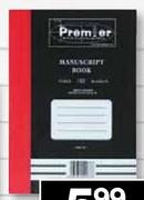 A5 Hardeband Manuskripboek -192 Bladsye