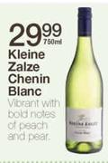 Kleine Zalze Chenin Blanc-750ml