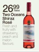 Two Ocean Shiraz Rose-750ml 