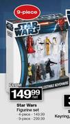 Star Warr Figurine Set-4 piece per set
