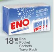Eno Pocket Sachets Travel Pack-10's