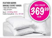 Feather Down Double Duvet Inner-each