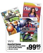 Wii Assorted Games-Each