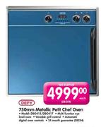 Defy 750mm Metallic Petit Chef Oven (DBO415/DBO417)