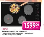 Defy 830mm Gemini Solid Plate Hob (DHD326)