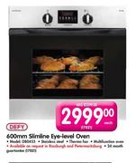 Defy 600mm Slimline Eye-Level Oven (DBO455)