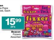Beacon Fizzers Assorted-24's