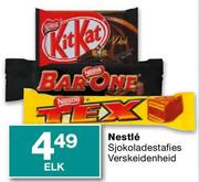 Nestle Sjokoladestafies Verskeidenheid Elk