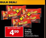 Tiffany Team Up Chocolate Bars-5 x 28g