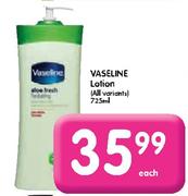 Vaseline Lotion-725ml
